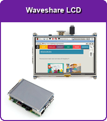 Waveshare Touch Screen LCD modules for Raspberry Pi and other systems